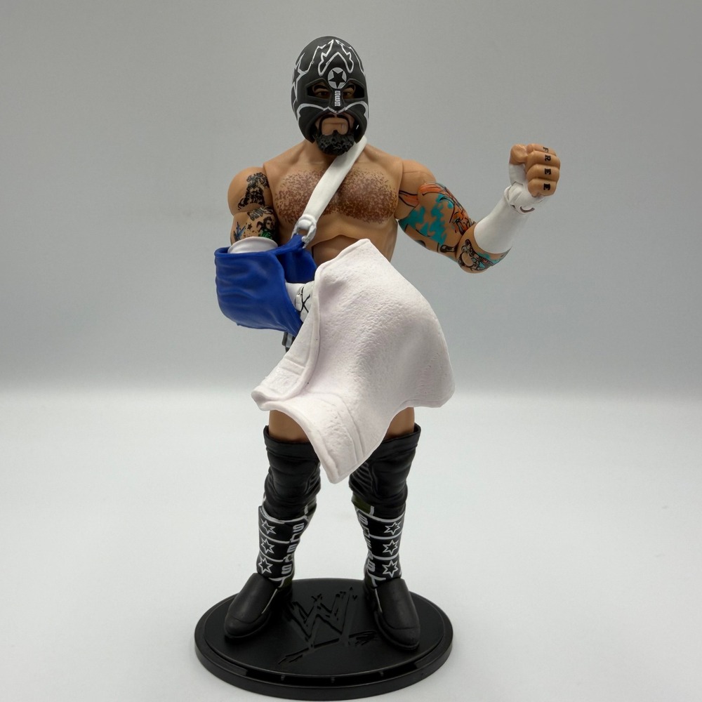 Original Mattel WWE Elite CM Punk Straight Edge Society Action Figure RARE 2010